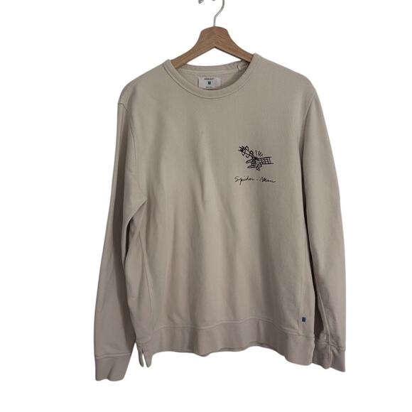 Jason Scott Other - Marvel Spiderman Crewneck Pullover - Men's L - Pima Cotton